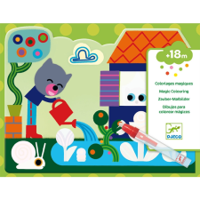  Vízzel színező készlet - Bújócska a kertben - Hidden in the garden kreatív és készségfejlesztő