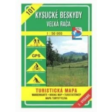 VKÚ 101. Nyugati Beszkidek turista térkép VKÚ 1:50 000 térkép