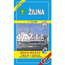 VKÚ Zsolna térkép, Zilina VKÚ 1:10 000 Mapa Mesta térkép