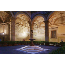  Vlies Fotótapéta - Courtyard of Michelozzo - 375x250 cm tapéta, díszléc és más dekoráció