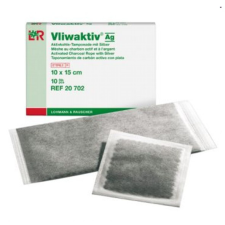  VLIWAKTIV aktív szén tattalmú kötszer 10x20 cm gyógyászati segédeszköz