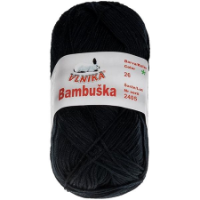 VLNIKA BELLATEX bambusz 50 g - 26 fekete rövidáru