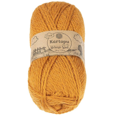 VLNIKA BELLATEX Melange Wool 100 g - 1854 mustársárga (11929) rövidáru