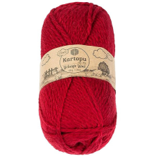 VLNIKA BELLATEX Melange Wool 100 g - 2117 piros rövidáru
