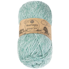 VLNIKA BELLATEX Melange Wool 100 g - 9000 zöld melírozott rövidáru