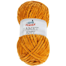 VLNIKA BELLATEX Samet Soft 100 g - 267 B mustársárga rövidáru