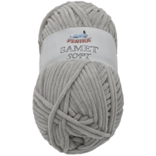 VLNIKA s.r.o. Samet Soft 100g - 260 sv.šedá fonal, cérna
