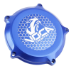 VOCA Racing kuplungfedél Minarelli 50 AM6, Rieju 50 MRT, Beta 50 RR, Sherco 50 SM-R/SE-R, CNC alumínium, kék Voca Racing Kategorizálatlan termékek