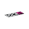 VOCA Racing matrica 110x40 mm, rózsaszín (darabra) Voca Racing Kategorizálatlan termékek