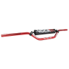 VOCA Racing VOCA CROSS Kormány 50cc motorkerékpárhoz, alumínium T6, Ø22,2mm, szélesség 805mm, magasság 94mm, piros, fekete párnával Voca Racing Kormányok és tartozékaik Kormányok Motor kormányok