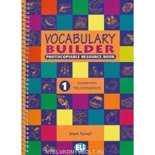VOCABULARY BUILDER 1 nyelvkönyv, szótár