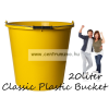  Vödör Classic Plastic Bucket - Általános Használatú Vödör 20L (75097-133) Sárga