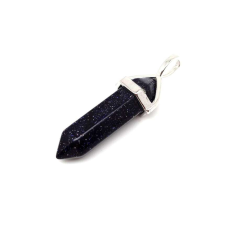 Vogel medál goldstone kék 8x30mm medál
