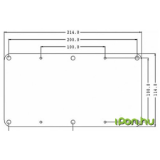 VOGELS RVS 200MM Famis-E adapter projektor kellék