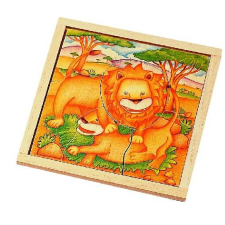 Voila fa puzzle oroszlán puzzle, kirakós