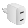 Voltcraft 2xUSB-A hálózati adapter fehér (VC-11374035) (VC-11374035)