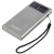 Voltcraft PB PD20WLCD-10000 Powerbank 10000 mAh Fast Charge, Power Delivery 2.0 LiPo Szürke-metál állapotjelző (VC-14685860) (VC-14685860)