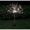 VOLTRONIC® Napelemes földbe szúrható tüzijáték világítás 90/120/150 LED vízálló karácsonyi dekoráció szolár csillagszóró fény