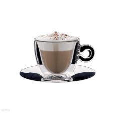 VOLUMART Kávéscsésze Espresso thermo rozsdamentes aljjal 165ml 2db-os 1209TRM003 konyhai eszköz