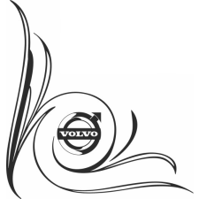 VOLVO oldalablak matrica autó dekoráció