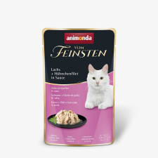  Vom Feinsten lazac és csirkemell 50g macskaeledel