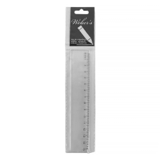  Vonalzó WEBER'S 15 cm egyesével csomagolt vonalzó