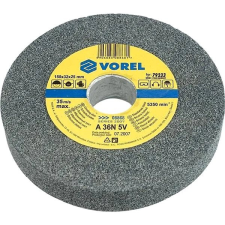 Vorel Asztali csiszológép korong, 125×12×15 mm, finom csiszolókorong és vágókorong
