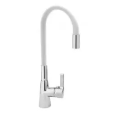 Vorel flexibilis konyhai csaptelep, fehér (TOY-75706) csaptelep