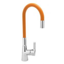 Vorel flexibilis konyhai csaptelep, narancs (TOY-75708) csaptelep