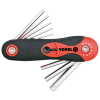 Vorel Imbuszkulcs készlet 8 részes 1,5-8mm (56506)