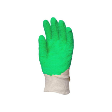 Vorel Munkavédelmi kesztyű mártott zöld latex 9-as (vágásbiztos)* védőkesztyű
