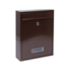 Vorel postaláda 360x260x80, barna (TOY-78557)