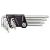 Vorel Torx kulcs készlet 9 részes T10-T50 CrV