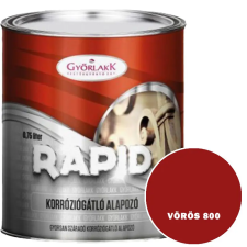  VÖRÖS 800 - RAPID CINKKROMÁTOS ALAPOZÓ - 0,75 L alapozófesték