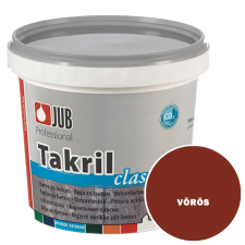 VÖRÖS - JUB TAKRIL BETONFESTÉK - 750 ML fal- és homlokzatfesték
