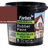  VÖRÖSESBARNA - FARBEX RUBBER PAINT SZUPER ELASZTIKUS FESTÉK 1,2 KG