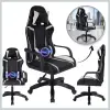  VORTEX gamer, irodai forgószék fekete műbőr kárpitozássa KO35B