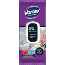 Vortex Nedves törlőkendő, fürdőszobai, 48 db, VORTEX (KHK967) tisztító- és takarítószer, higiénia