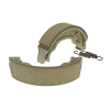 Vparts Fékpofa szett, csomagban 2 rugó - dobfék 130x28mm