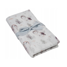 Vulpi Bambusz ECO pelenka 120 x 120 Szín: baglyok mosható pelenka