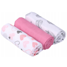 Vulpi Premium Pink 70x75 3in1 muszlin szövet pelenkák mosható pelenka