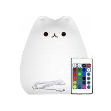 Vulpi Puha szilikon lámpa LED Cat éjjeli fény