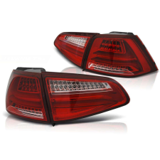 Vw Golf 7 13- Piros-Fehér Led Bar Hátsó Lámpa hátsó lámpa