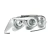  VW Touareg 2002.11.01-2010.02.28 Bal fényszóró H9 H7 2007-ig motorral DEPO (002Y)