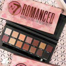 W7 Romanced Neutrals In Love szemhéjpúder paletta, 14 színben szemhéjpúder
