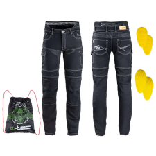  W-TEC Aredator EVO Motoros Farmer - Fekete motoros nadrág