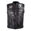 W-TEC Black Heart Motoros mellény W-TEC Black Heart Rumbler fekete 5XL