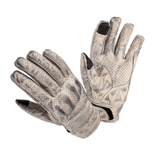 W-Tec Bőr motoros kesztyű W-TEC Airburst bézs XL motoros kesztyű