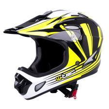 W-Tec Downhill sisak W-TEC FS-605 Sárga Graphic XL(61-62) kerékpáros sisak