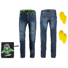 W-Tec Férfi motoros farmernadrág W-TEC Oliver M kék motoros nadrág